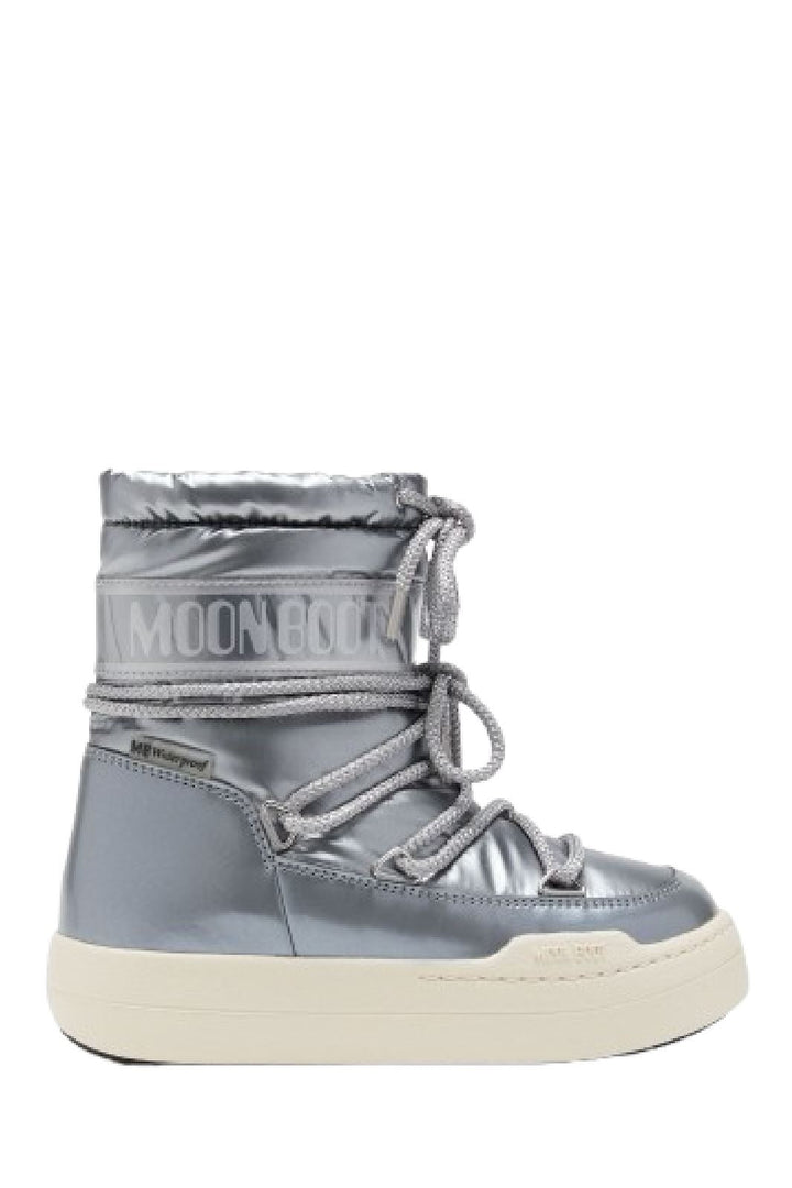 Moon Boot - Mb Jr Park Boot - H001 Silver Støvler 