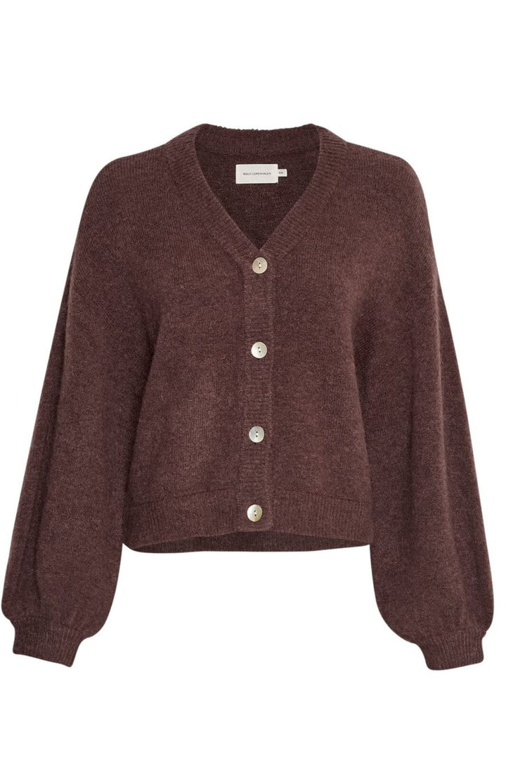 Moss Copenhagen - Mschpetrinelle Hope Cardigan 18597 - Raisin