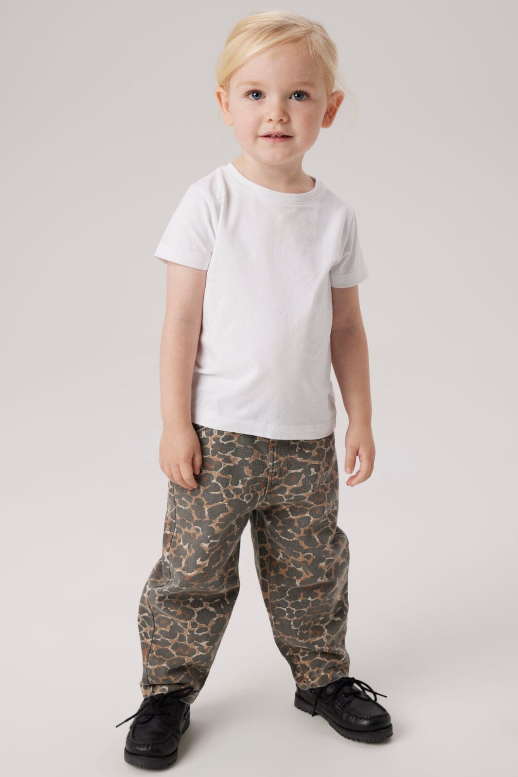 Name It - Nmfbella Twill Pant 4002-Td T - 4802987 Affogat Leo Washed Down