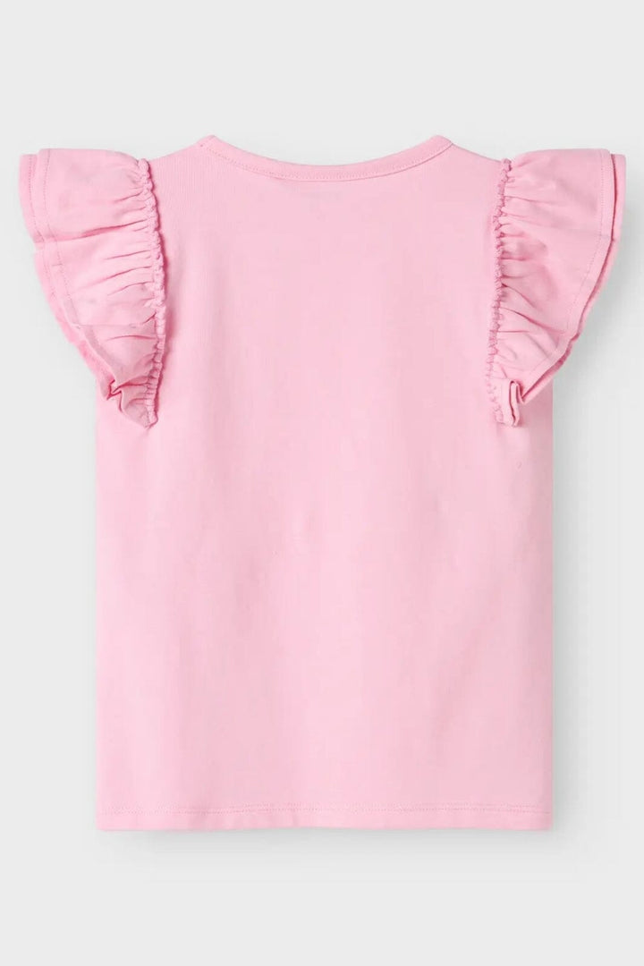 Name It - Nmfmika Ss Top - 4711203 Pink Frosting