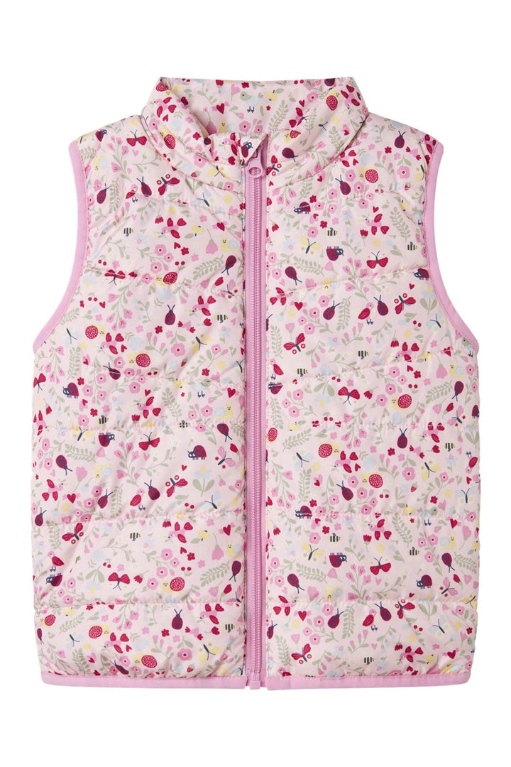 Forudbestilling - Name It - Nmfmylane Vest Aop3 - 4748818 Cherry Blossom Ladybug