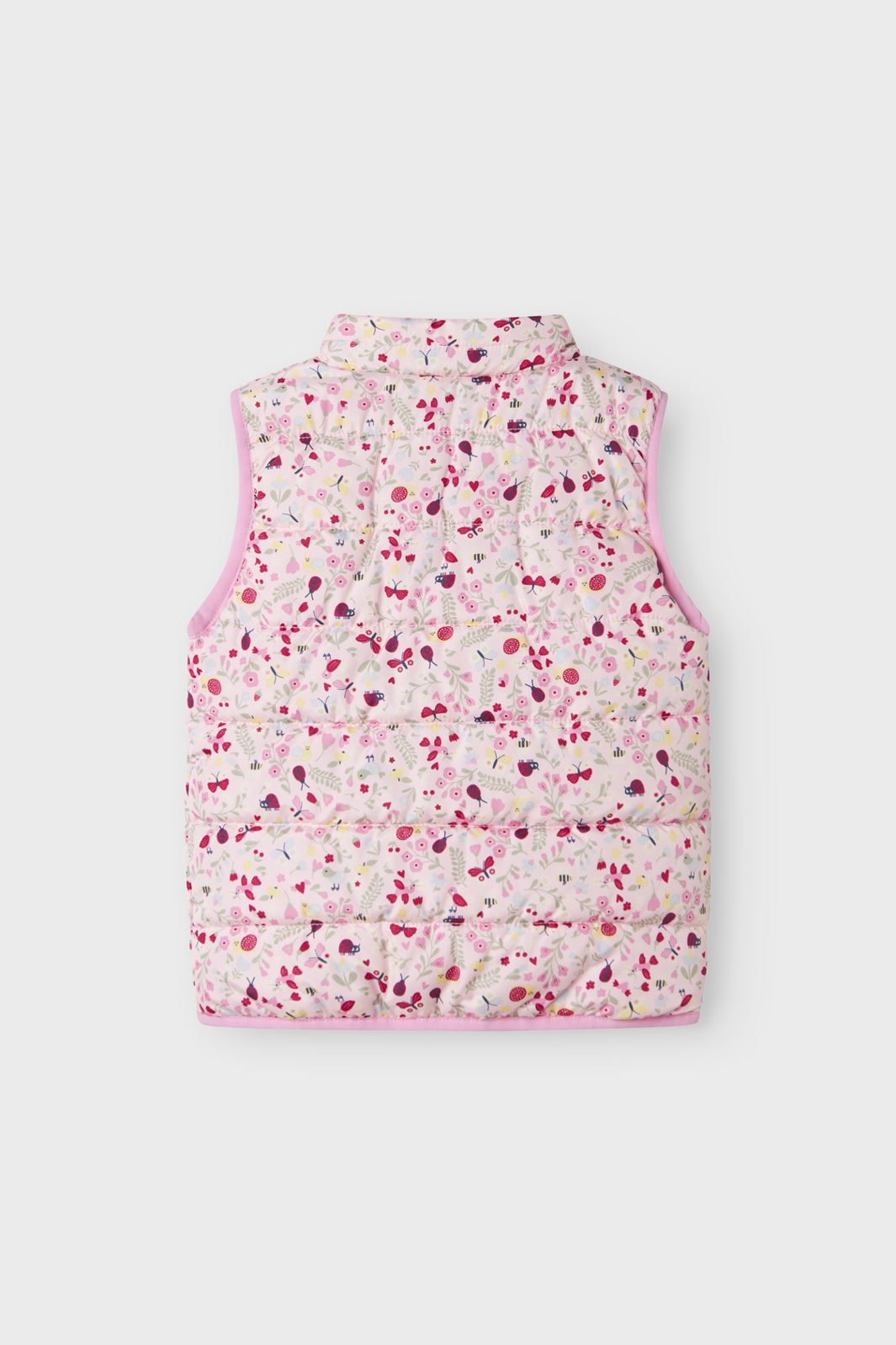 Forudbestilling - Name It - Nmfmylane Vest Aop3 - 4748818 Cherry Blossom Ladybug