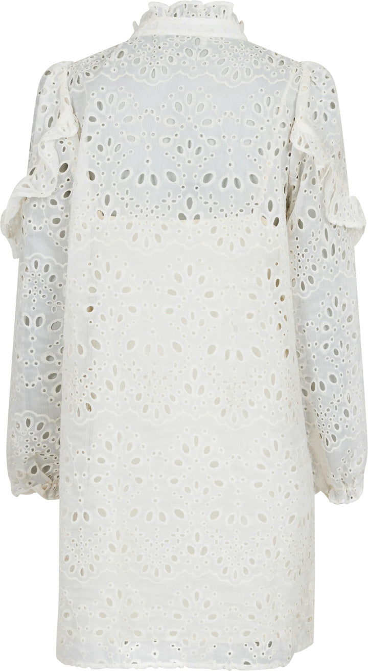 Neo Noir - Abby Embroidery Dress - Ivory