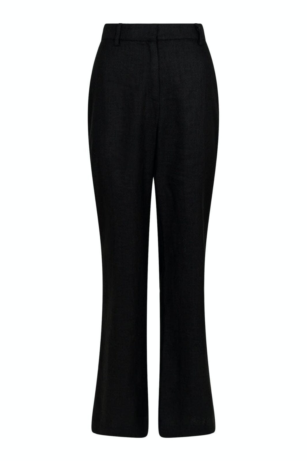 Neo Noir - Alice Heavy Linen Pants - Black Bukser 