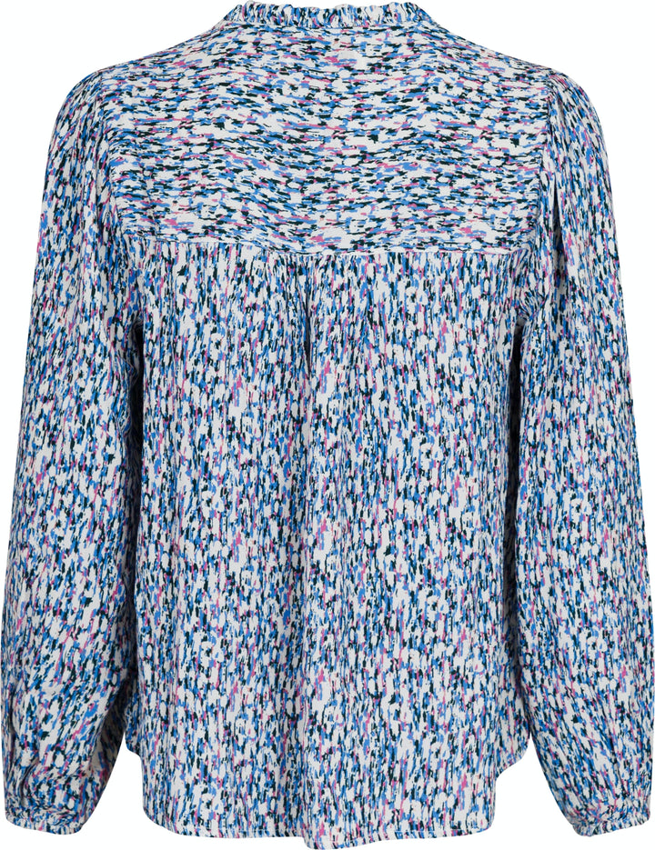 Neo Noir - Bisa Color Haze Blouse - Blue