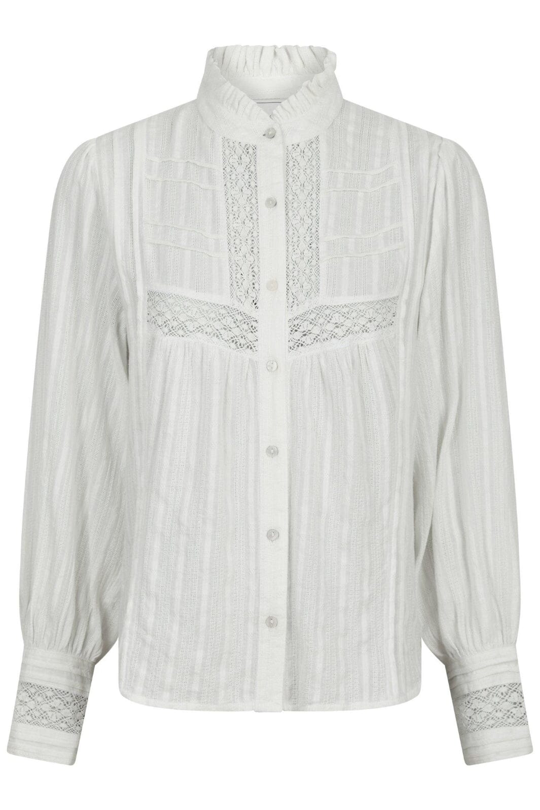 Neo Noir - Bria Dobby Blouse 164672 - Off White