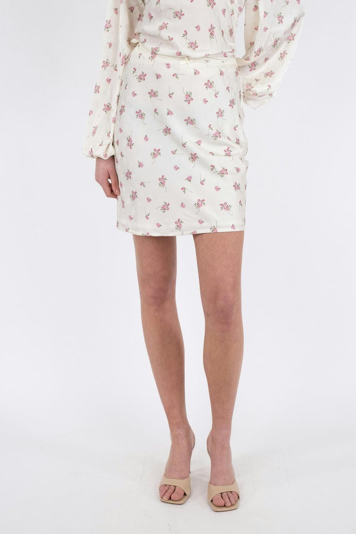 Neo Noir - Duna Cute Rose Skirt - Off White