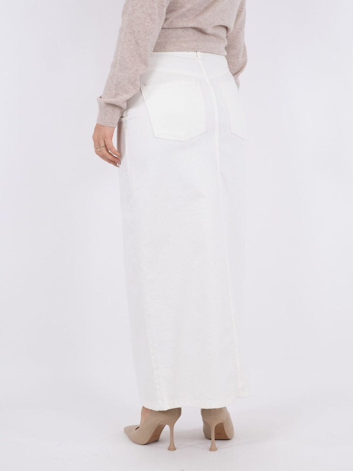 Neo Noir - Frankie D Skirt - White Nederdele 