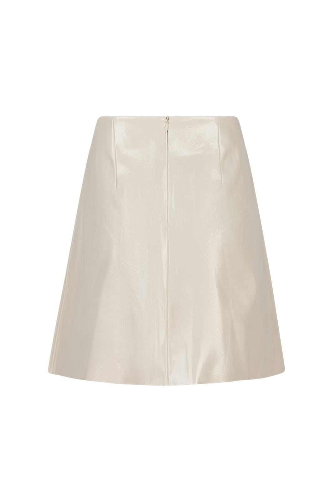 Neo Noir - Hemie Patent Skirt 164659 - 122 - Creme