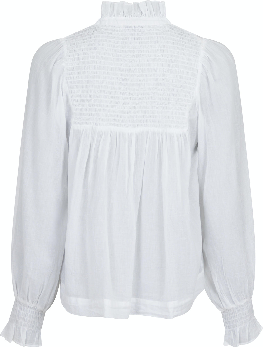 Neo Noir - Jill S Voile Blouse - White