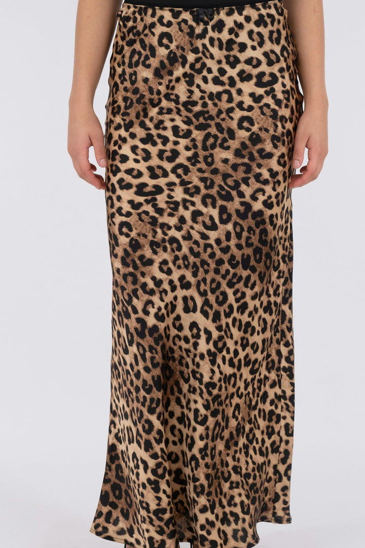 Neo Noir - Lola Leo Long Skirt - Leopard