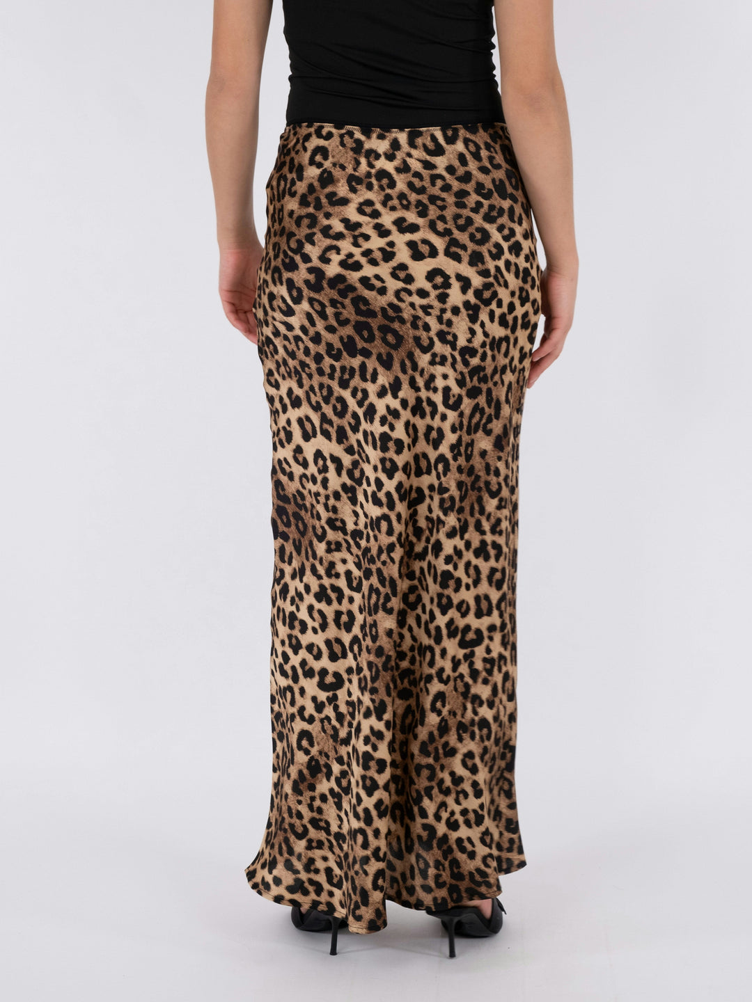 Neo Noir - Lola Leo Long Skirt - Leopard