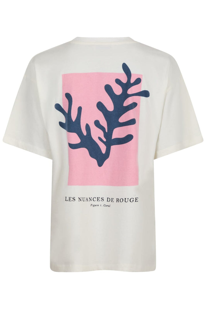 Neo Noir - Malin Coral Tee 164155 - Rose T-shirts 