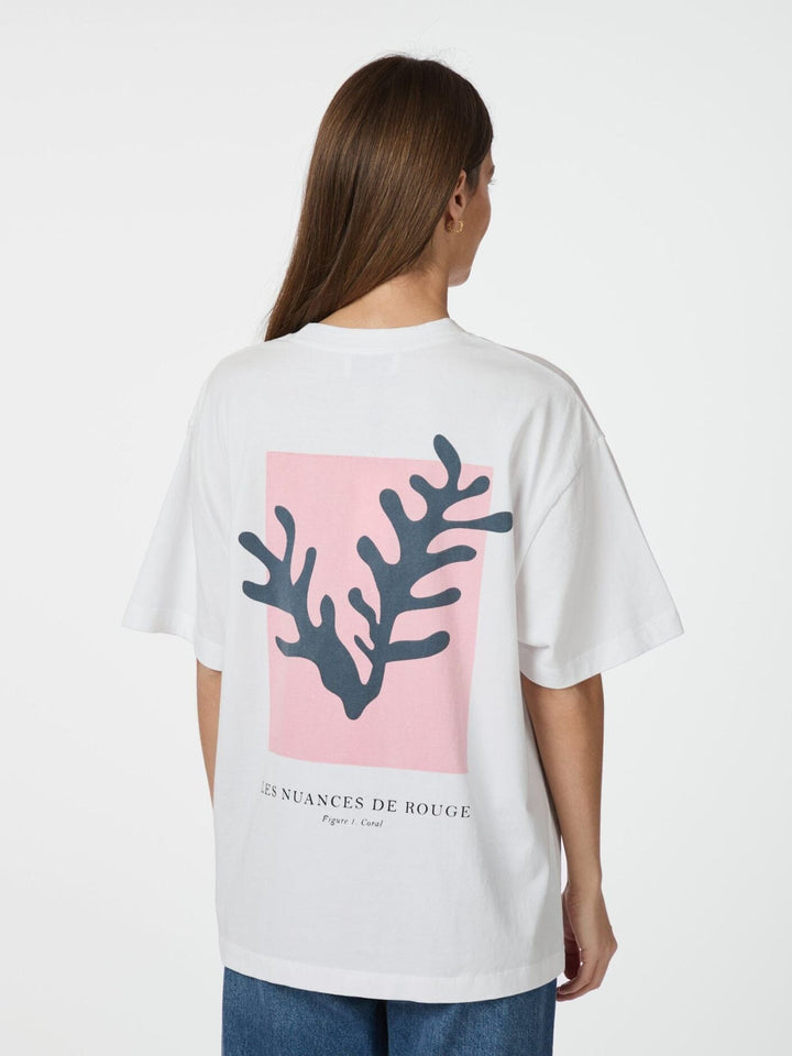 Neo Noir - Malin Coral Tee 164155 - Rose T-shirts 