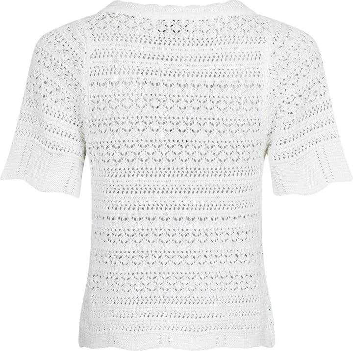 Neo Noir - Meiko Knit Blouse - Off White