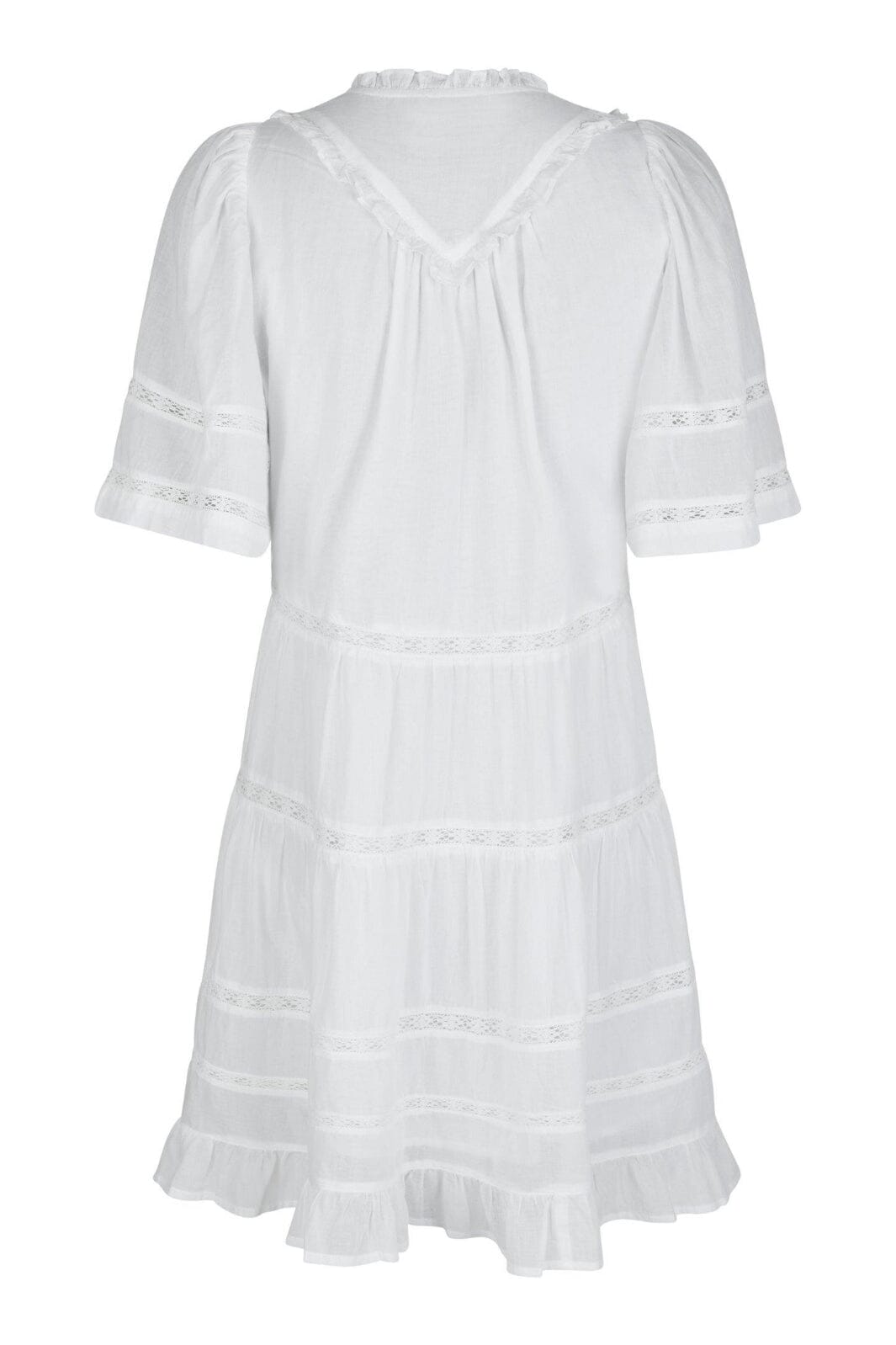 Neo Noir - Milene S Voile Dress 165528 - 120 - White