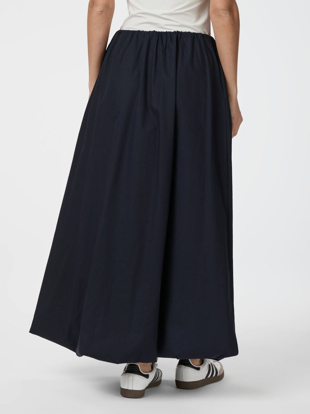 Neo Noir - Ober Long Balloon Skirt 163694 - 141 - Navy Nederdele 