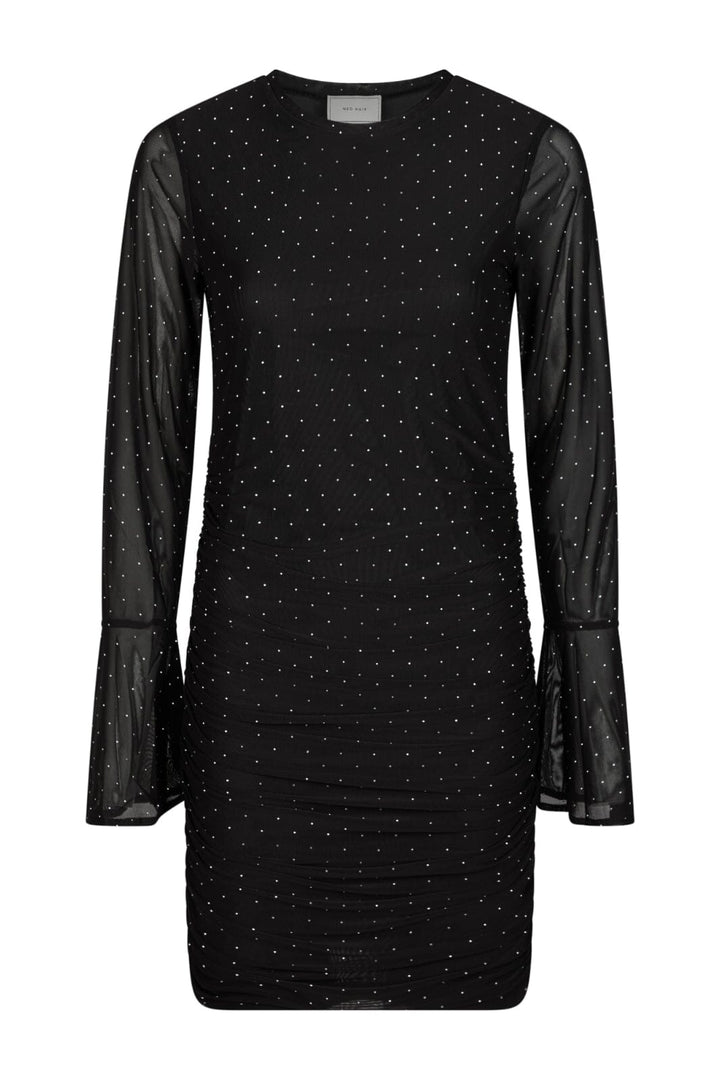 Neo Noir - Shally Smoke Mesh Dress - Black