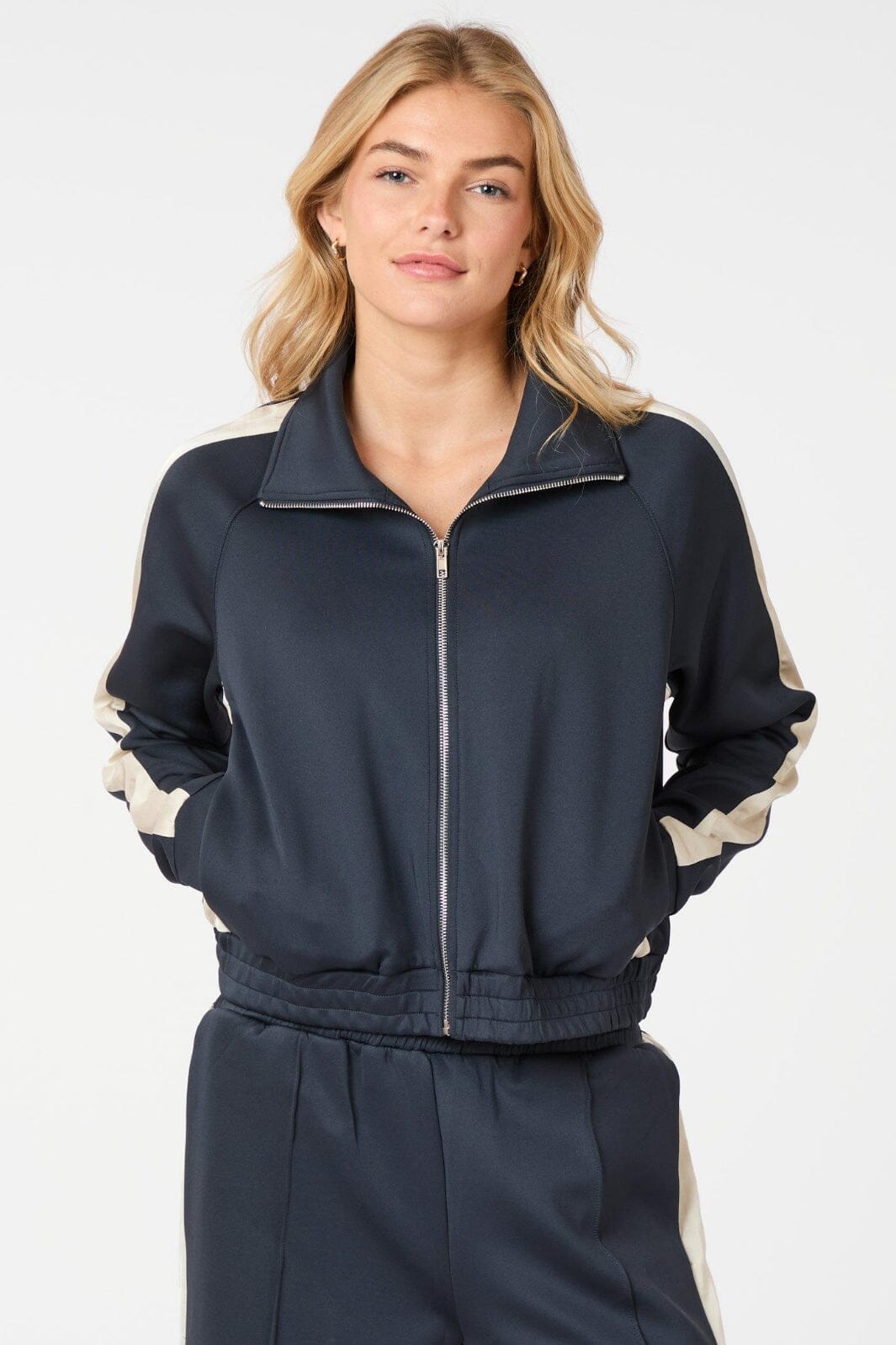 Neo Noir - Vera Track Suit Blouse 164247 - 141 - Navy