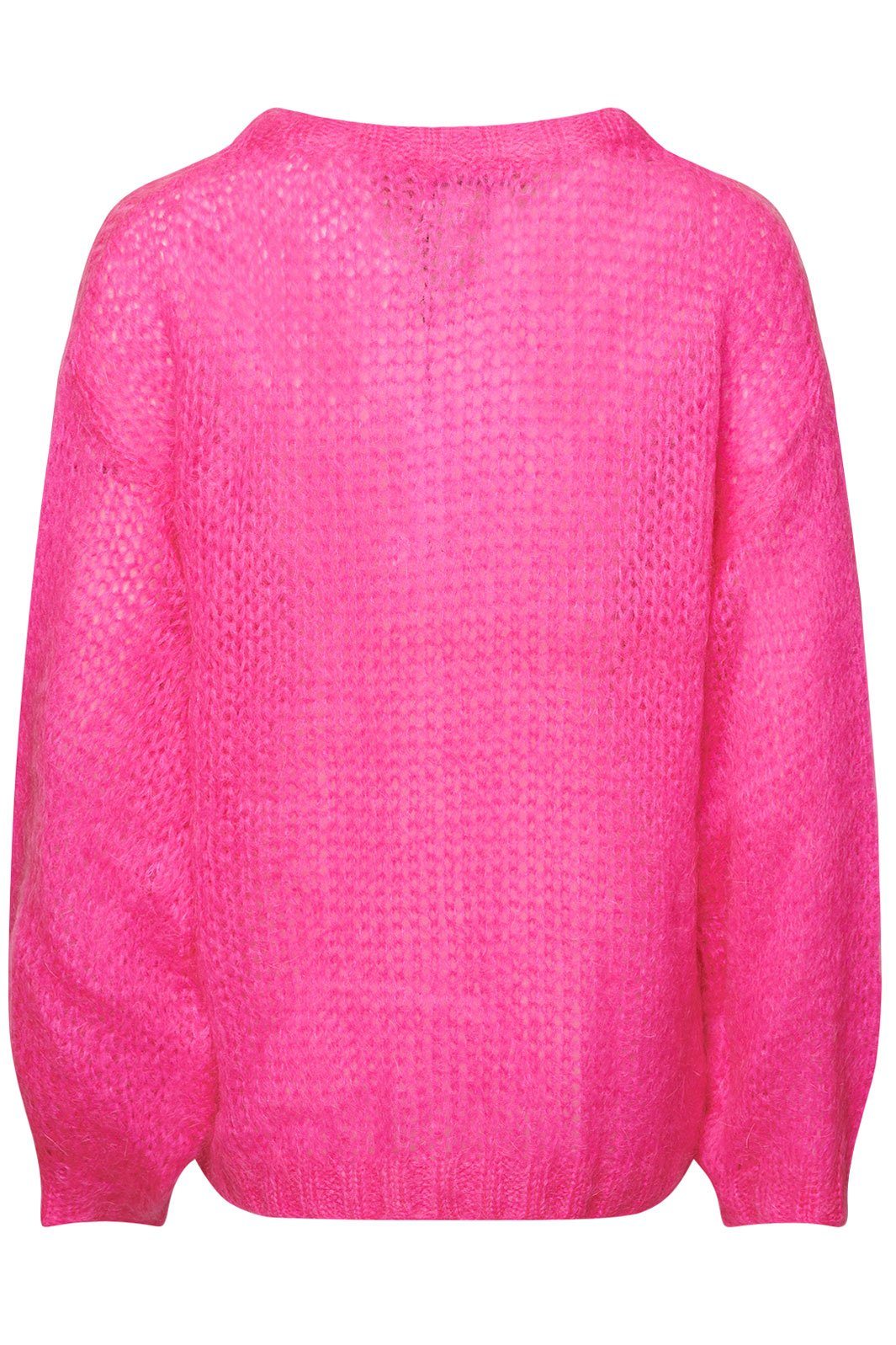 Noella - Delta Knit - Pink Strikbluser 