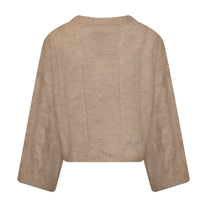 Noella - Lyza Sh Knit 14190002 - 974 - Ivory Strikbluser 