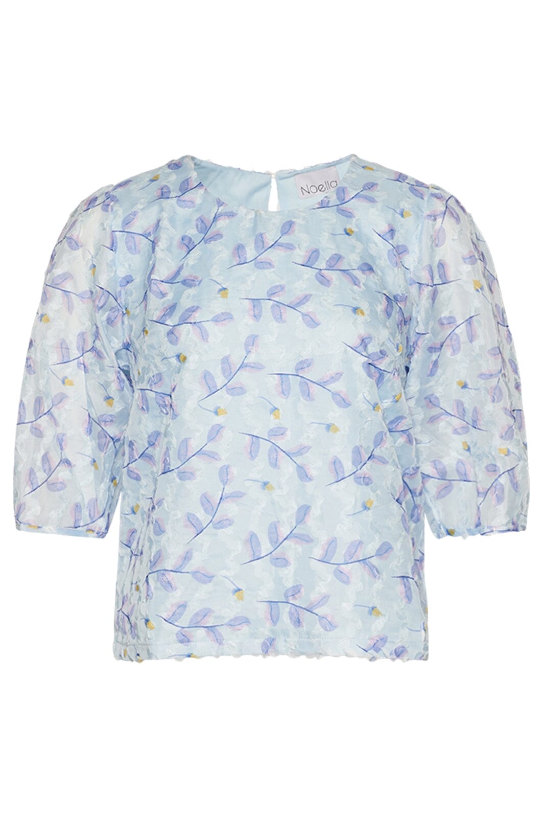 Noella - Mila Blouse - Light blue mix Bluser 