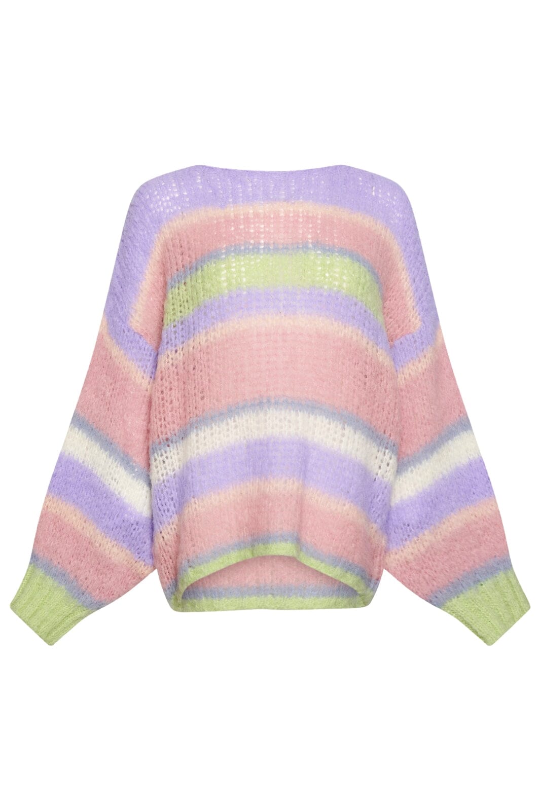 Noella - Rona Ella Knit Sweater - 904 Soft Pastel Mix Strikbluser 