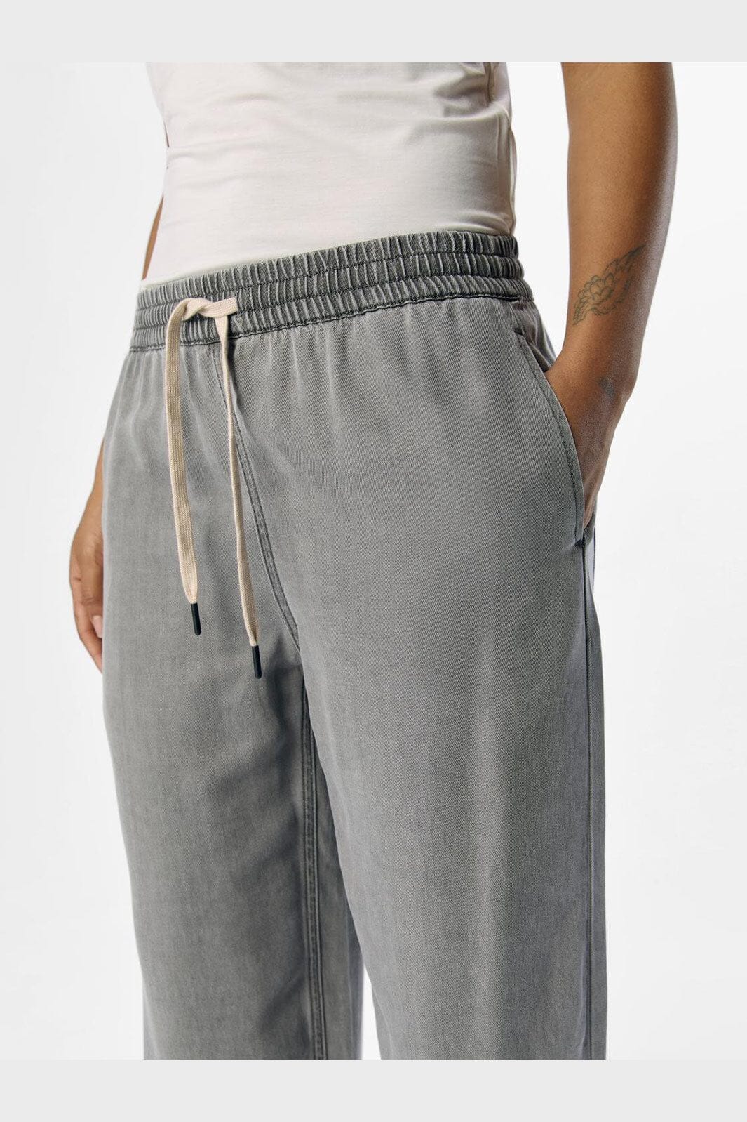 Object - Objframe Pants 132 - 4766639 Light Grey Denim