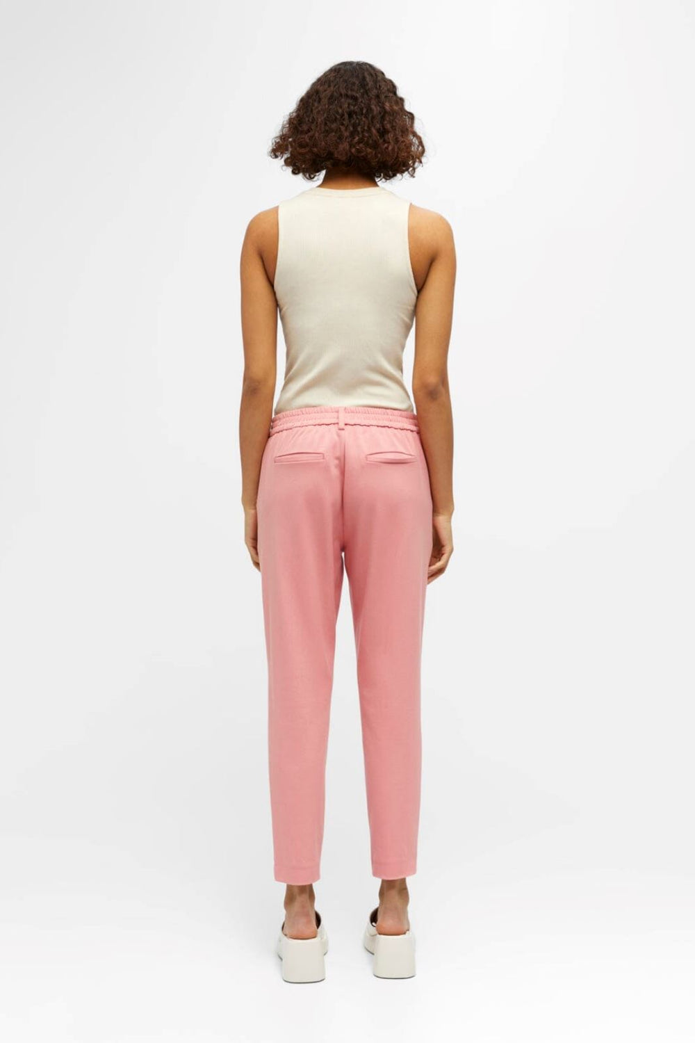 Object - Objlisa Slim Pant - 288857 Brandied Apricot Bukser 