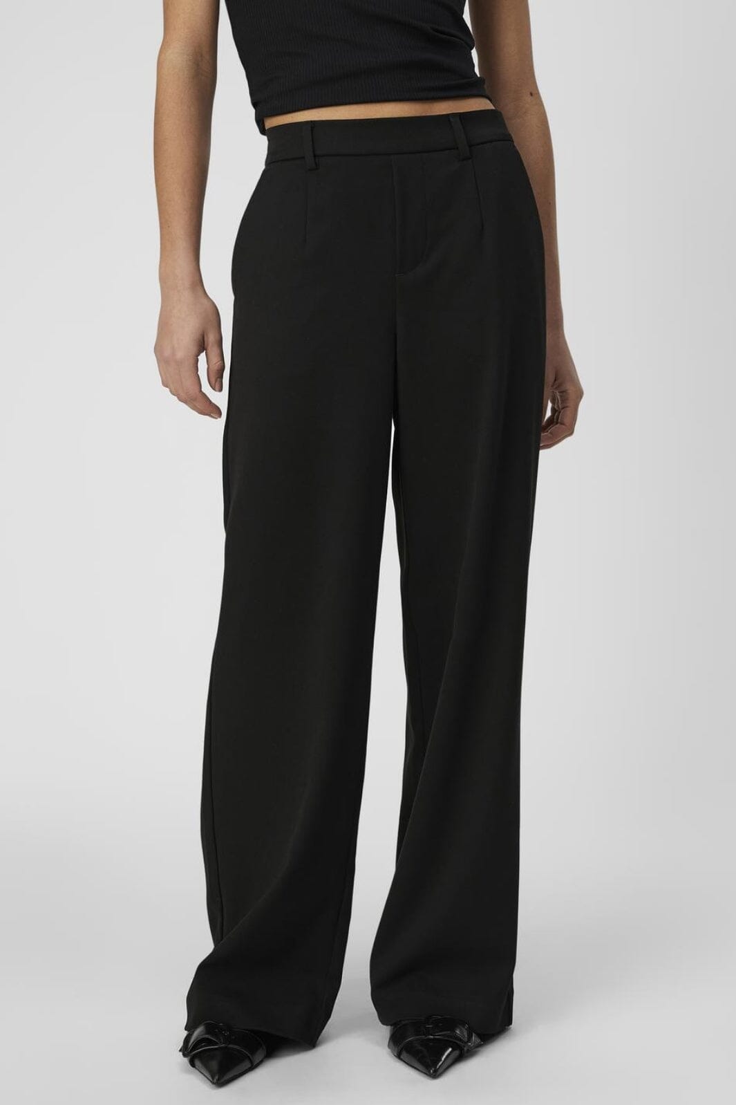 Object - Objlisa Wide Pant - 3810782 Black