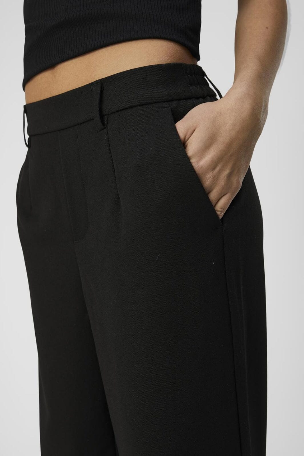 Object - Objlisa Wide Pant - 3810782 Black