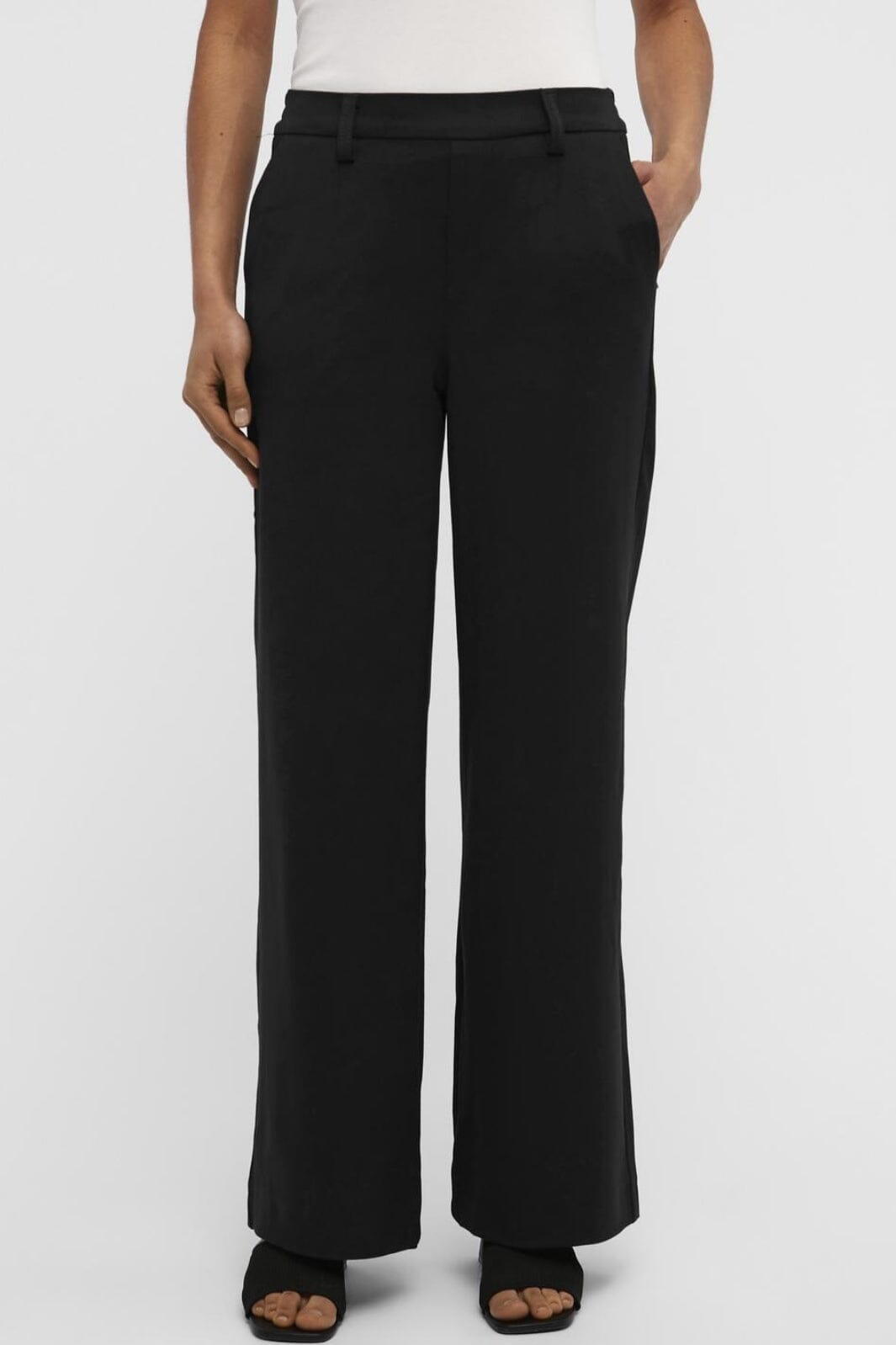 Object - Objlisa Wide Pant - 3810782 Black