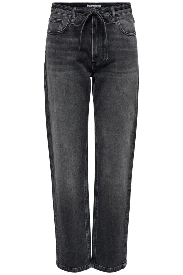 Only - Onlgypsy Straight Stretch Sik559 - 4745006 Washed Black Jeans 