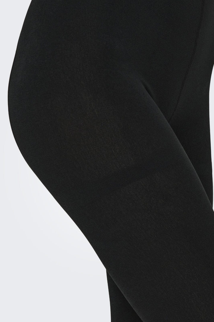 Only - Onlkenja Fleece Tight - 3155170 Black Strømpebukser 