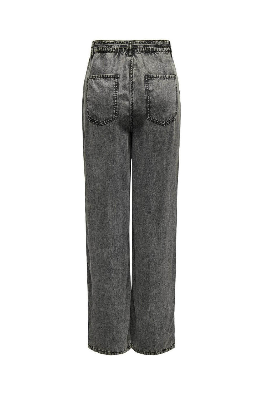 Only - Onlkenya Life Acid Wash Pants Cc - 4649765 Black Acid Wash