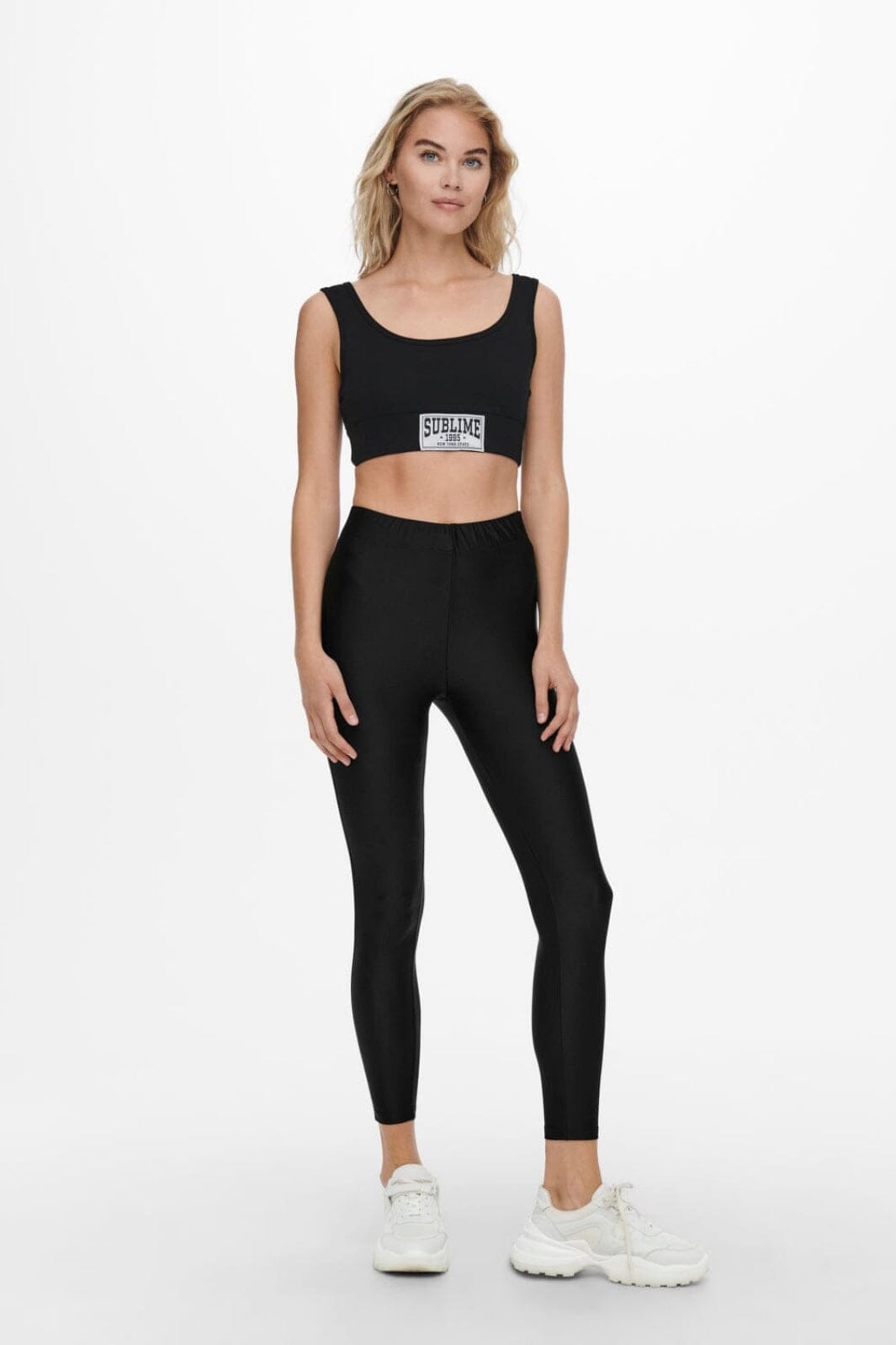 Only - Onllina Shiny Leggings - 3794412 Black Leggings 