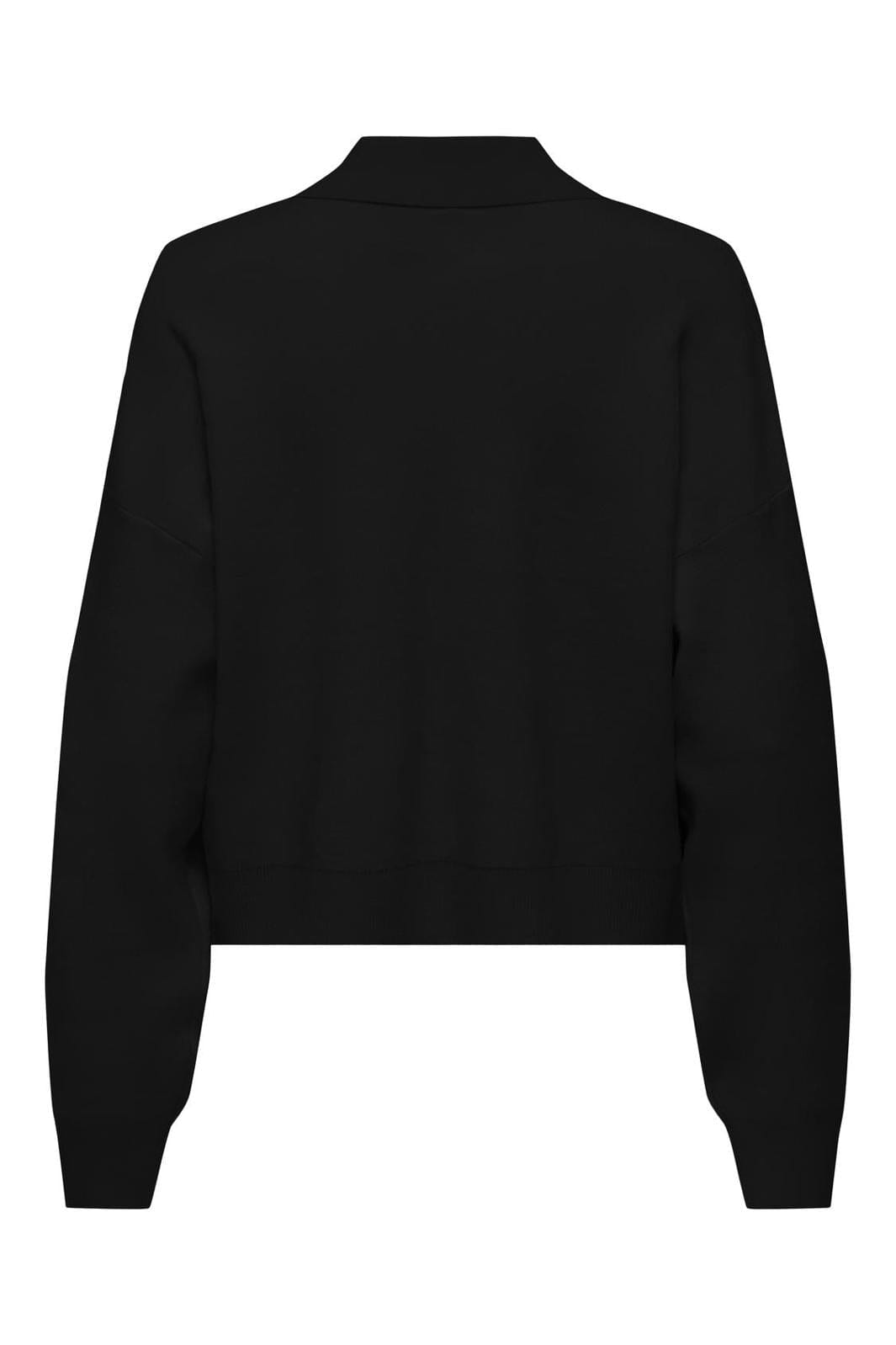 Only - Onllucy Ls Polo Neck Knt - 4742206 Black