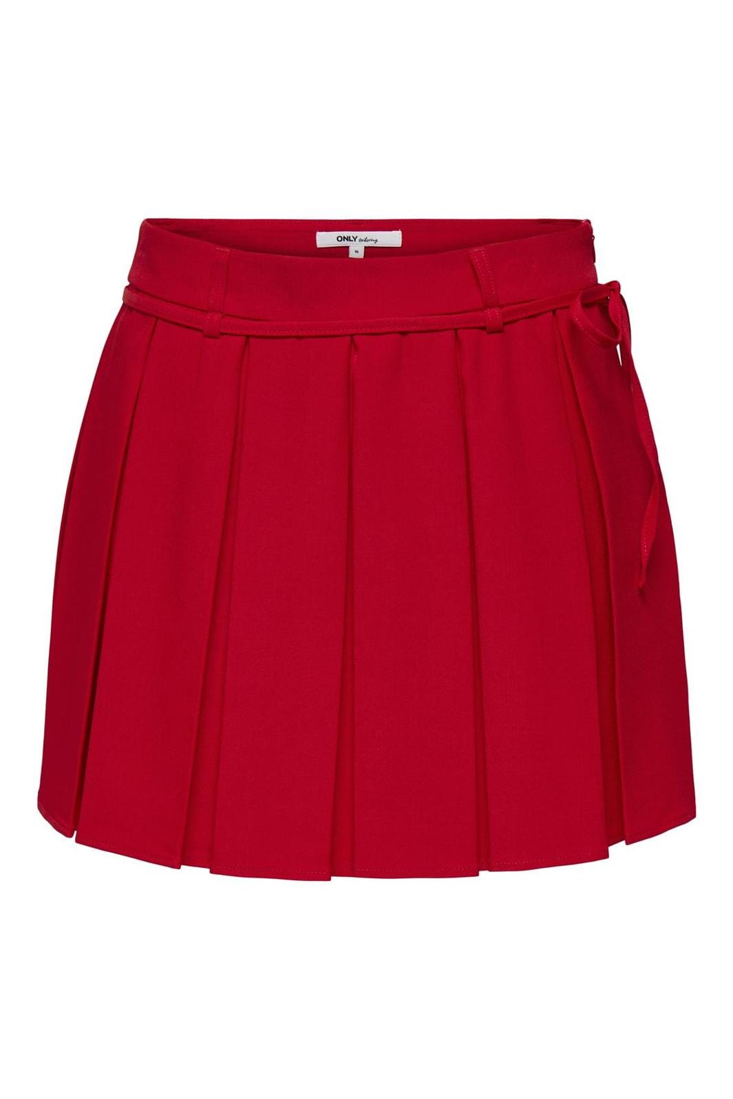 Only - Onlmarine Life String Pleat Skirt Tlr - 4669936 High Risk Red