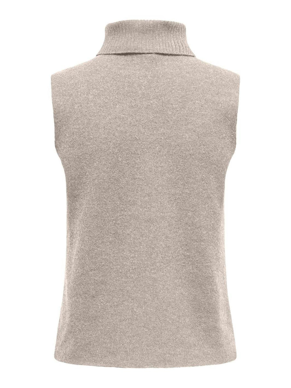 Only - Onlmatty S/L Soft Roll Neck Top Cc Swt - 4725254 Pumice Stone Melange