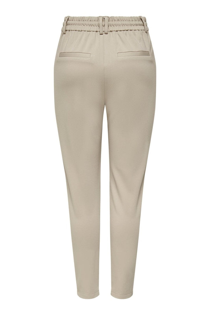 Only - Onlpoptrash Life Easy Col Pant - 2700669 Pure Cashmere Bukser 