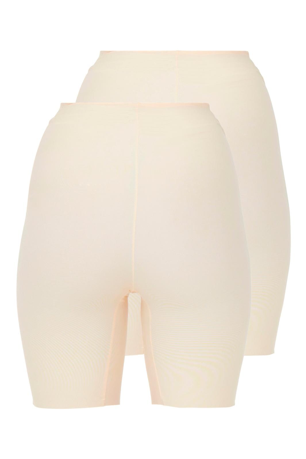 Only, Onltracy Shape Up 2Pack Hw Bonded Shorts, Nude NUD-NUDE