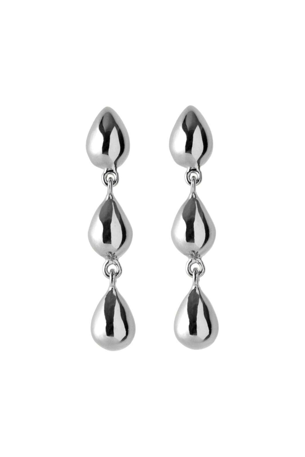 Pernille Corydon Jewellery - Rain Earrings - Silver Øreringe 