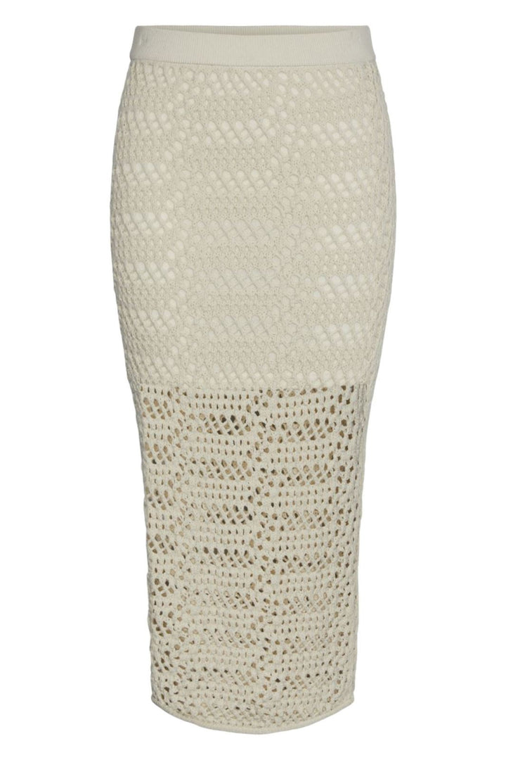 Pieces - Pcaia Long Knit Skirt - 4508282 Birch Nederdele 