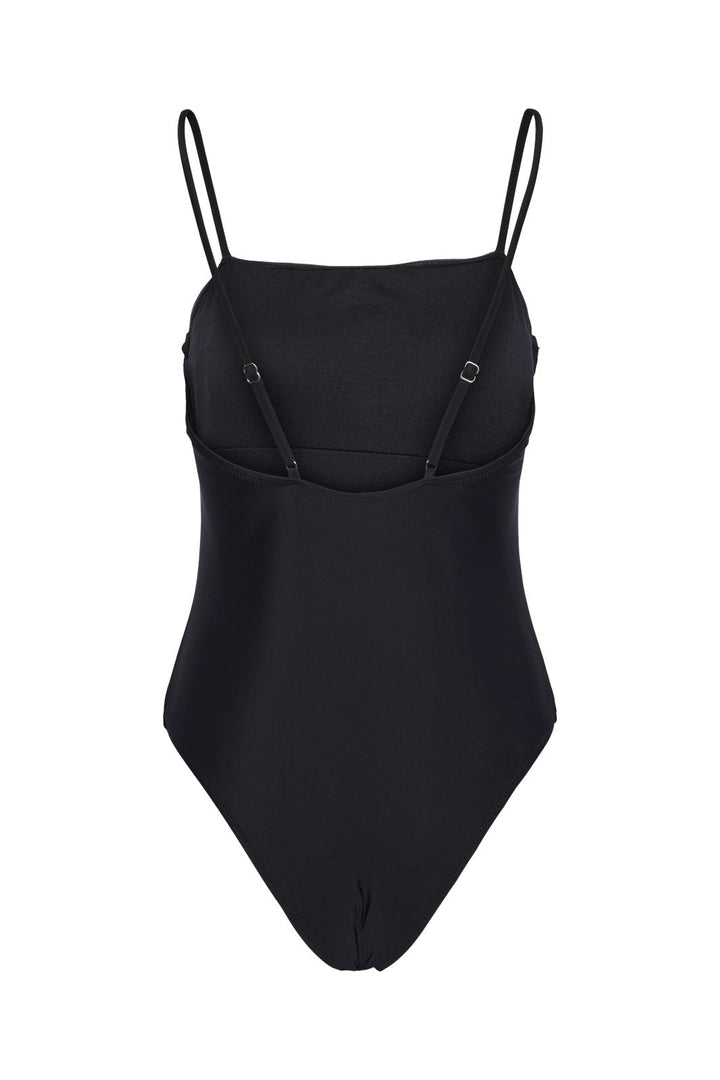 Pieces - Pcalisa Swimsuit Sww - 4448327 Black Onyx