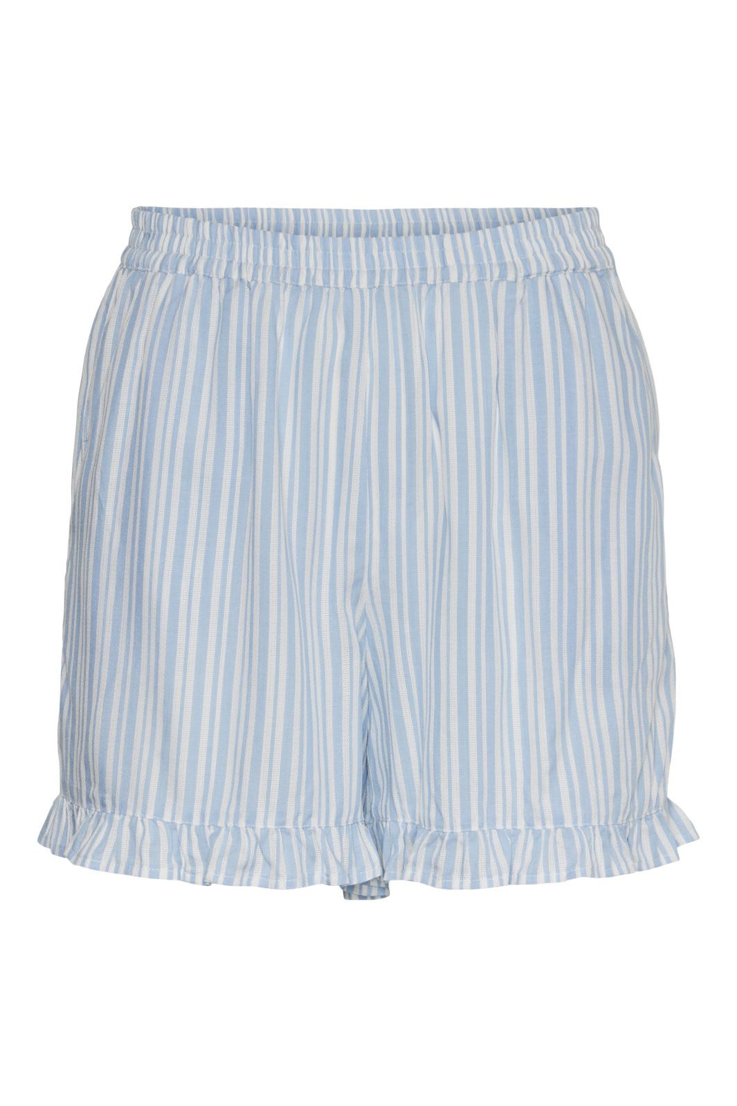 Pieces - Pcalvina Shorts - 4471845 Blue Bell Cloud Dancer