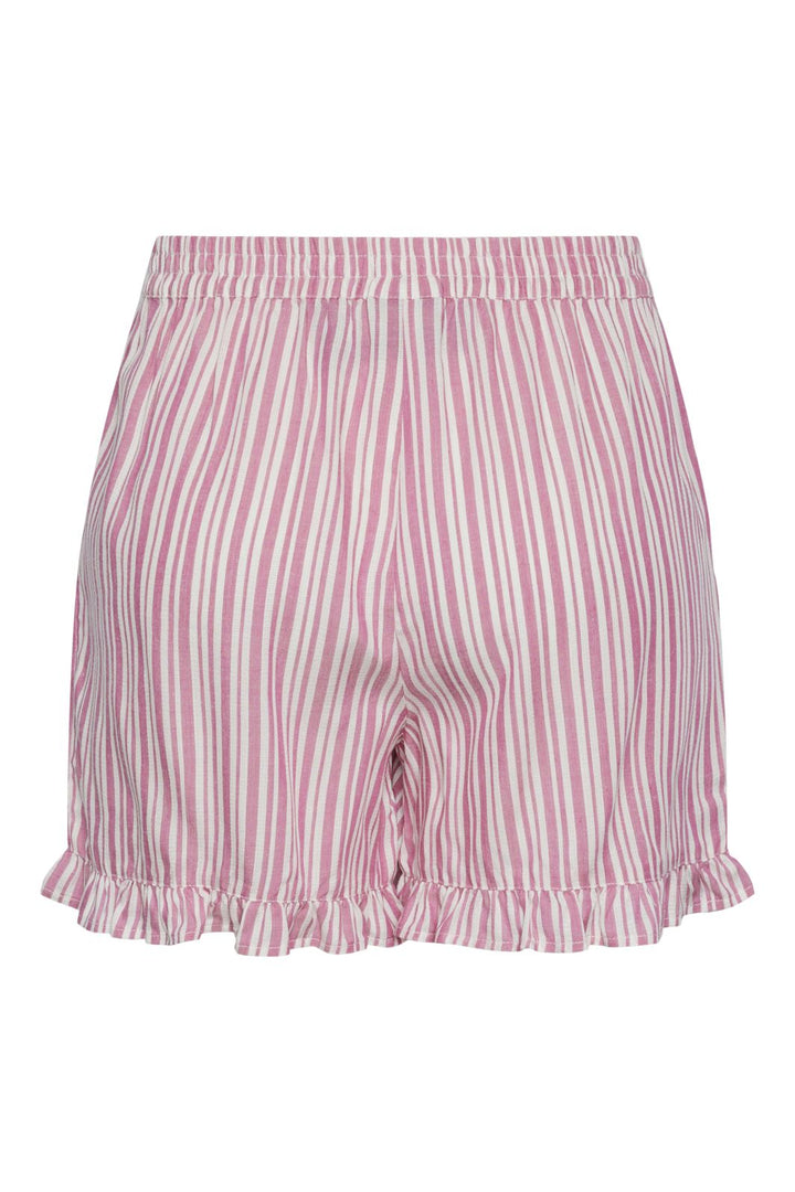 Pieces - Pcalvina Shorts - 4471846 Ibis Rose Cloud Dancer