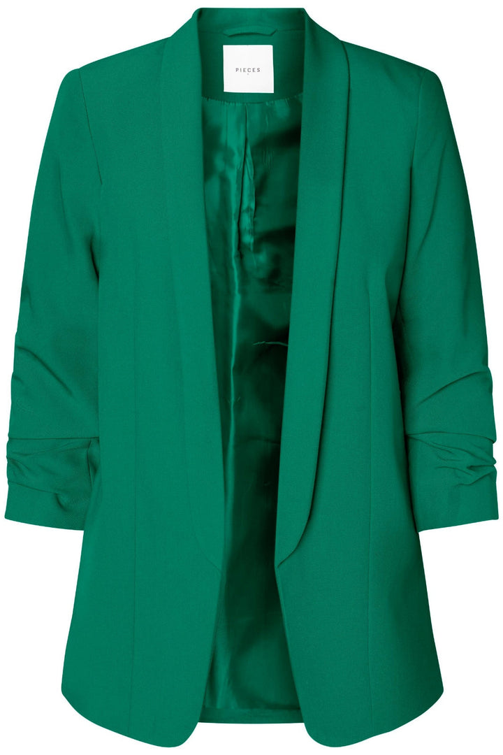 Pieces - PcBoss 3/4 Blazer - Pepper Green Blazere 