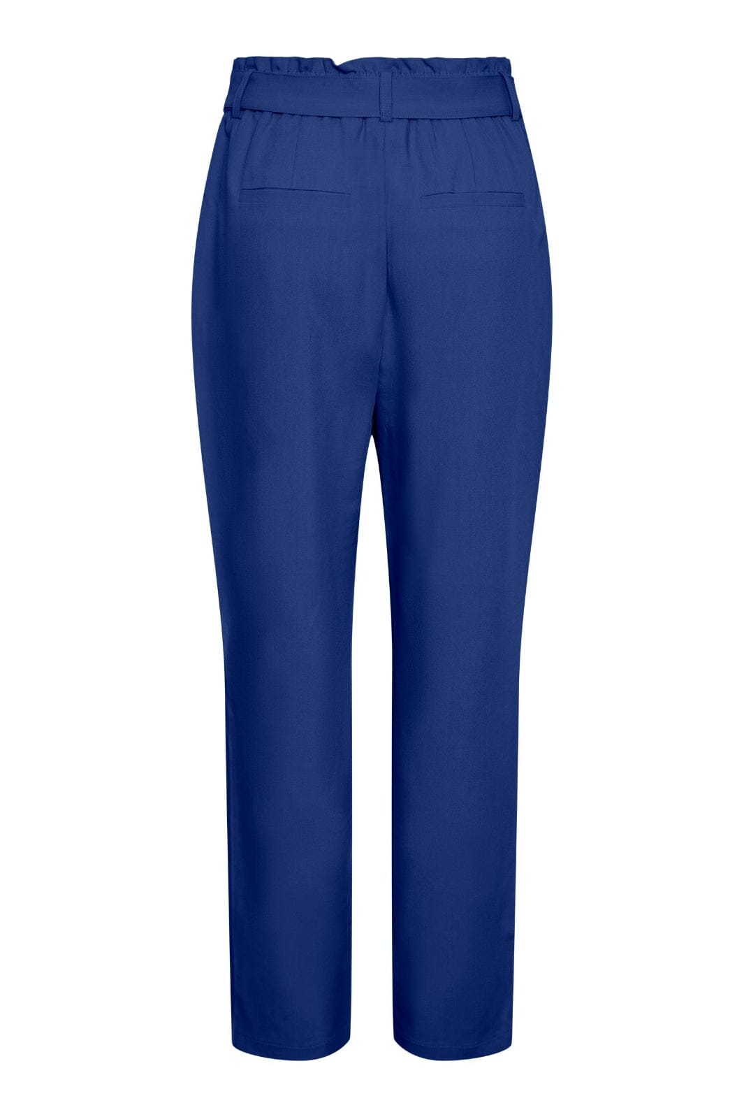 Pieces - Pcboss Paperbag Straight Pants - 4251343 Mazarine Blue Bukser 