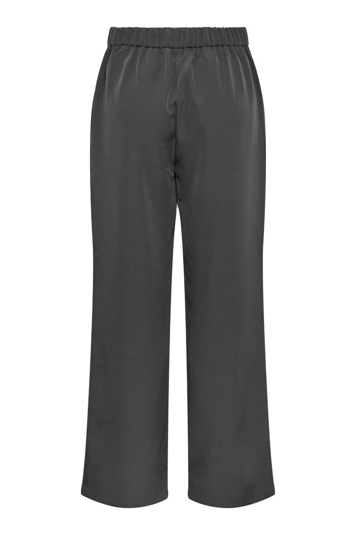 Pieces - Pcbossy Wide Plain Pant - 4266208 Magnet Bukser 