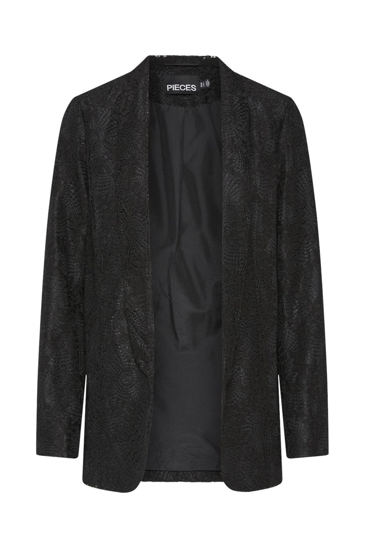 Pieces - Pcbosulla Lace Blazer 17154280 - 4629410 - Black